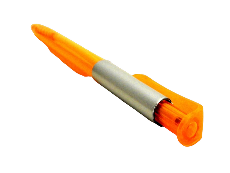 Vibrant Translucent Orange Spiral Notebook with Pen - 120 Unlined Pages - Organize Your Thoughts in Style