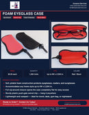 Foam Eyeglass Case flyer