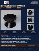 Gourmet Espresso Tamper flyer