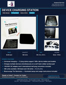 Device Charging Station — BlueLounge The Sanctuary, 12 plug styles