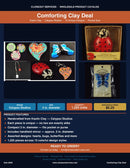 Comforting Clay Deal — Kaolin clay, Calypso Studios, with mirror