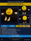 Smile Guy Stress Reliever — Mr. Happy, bendable arms