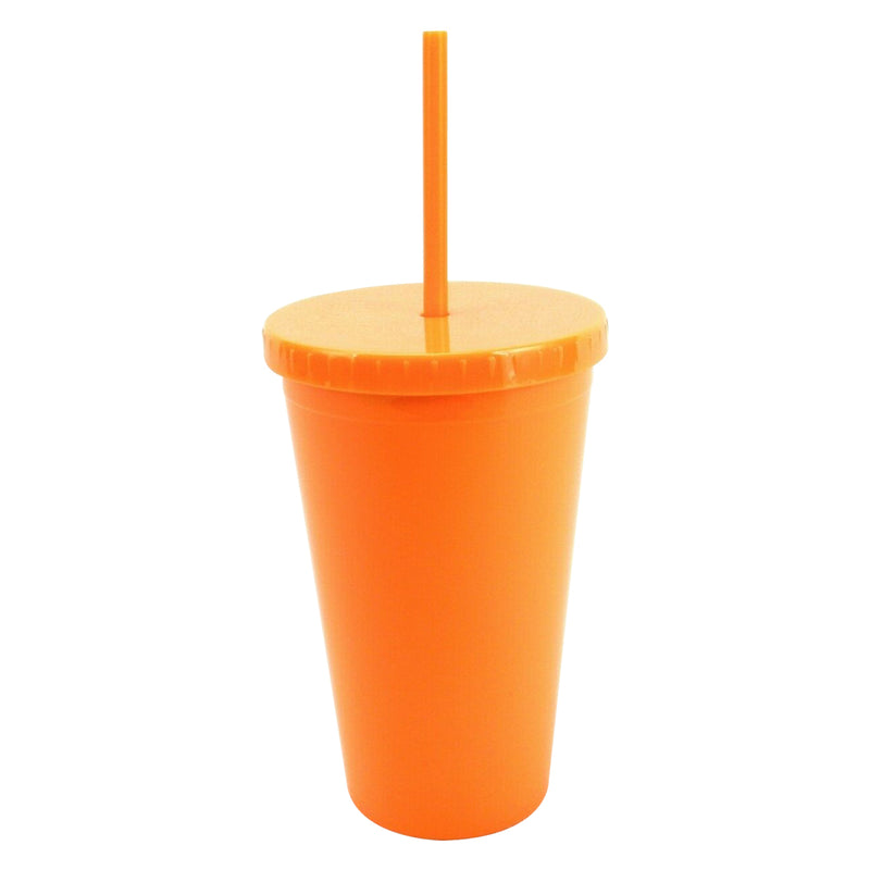 16 Oz Acrylic Tumblers With Lids And Straws