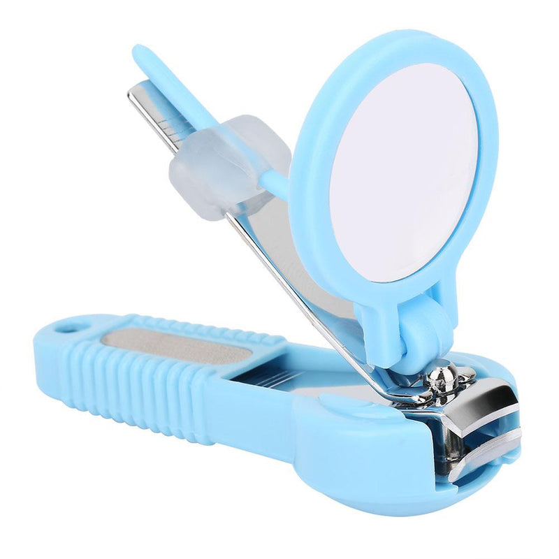 Nail Clipper Magnifying Glass Catch Tray