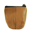Genuine Leather Coin Purse With Zipper