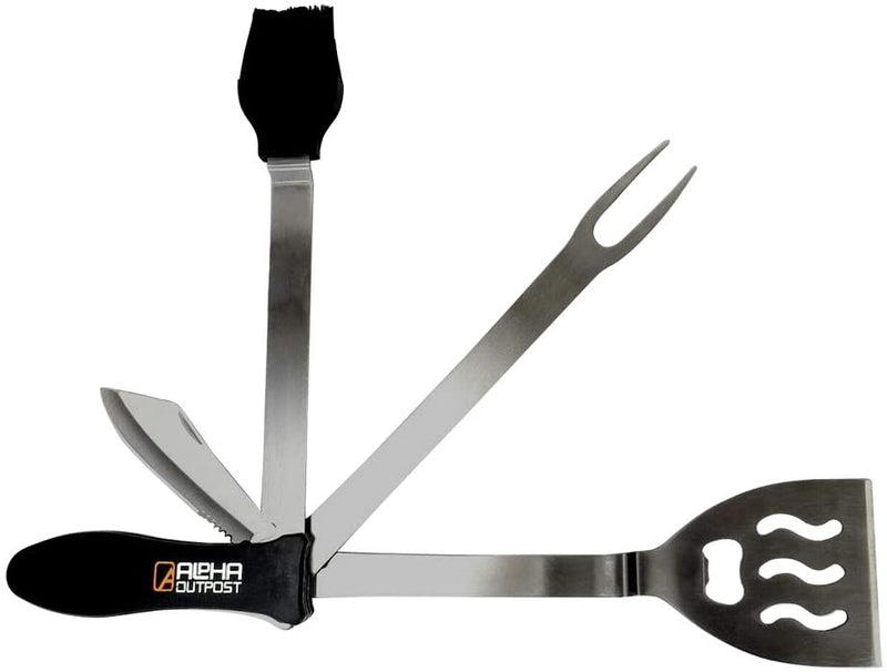 Alpha Outpost Outdoor BBQ Grill Tool Set