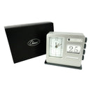 Chass Banker's Desk Analog Alarm Clock & Calendar