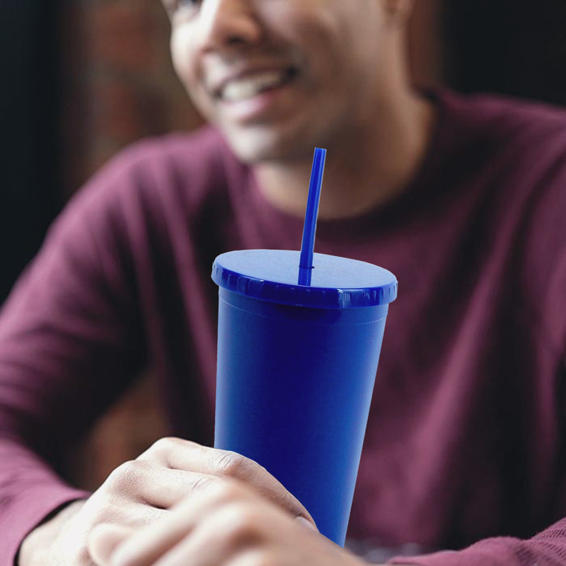 16 Oz Acrylic Tumblers With Lids And Straws