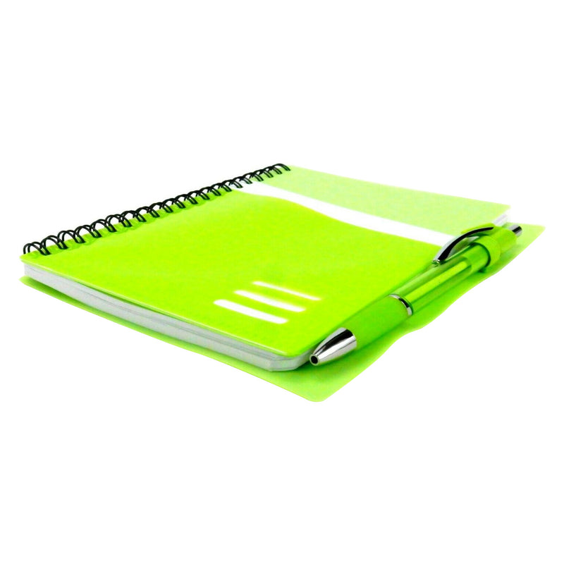 Edge Hardcover Spiral Notebook with Matching Pen