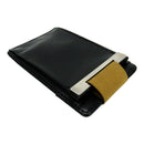 Black Leather Business Card Holder/Dispenser