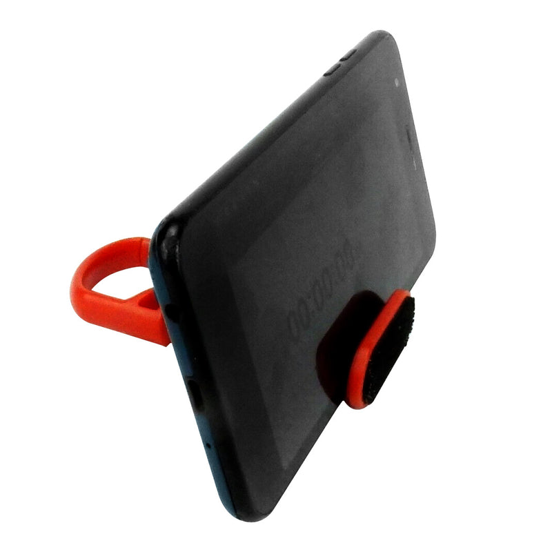 Wired Earbuds Headphones with Phone Stand Keeper Case