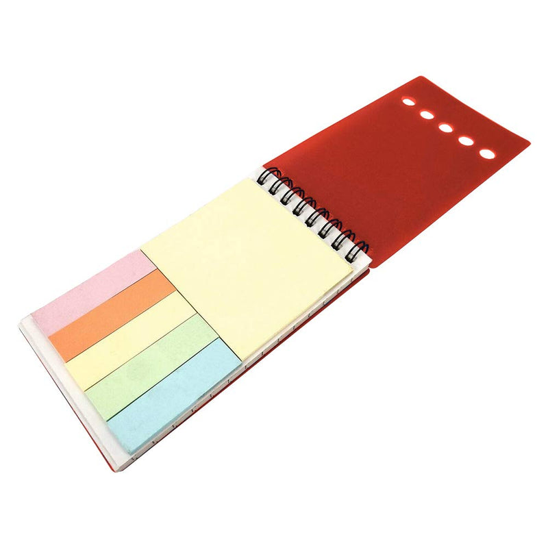 Spiral Lined Notepad With Sticky Notes