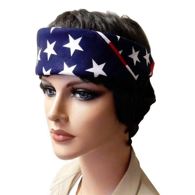 American Flag 22" x 22" Bandanas