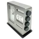 Chass Banker's Desk Analog Alarm Clock & Calendar