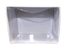 White Cardboard 3"x2" Box with Clear Acetate Tuck Lid