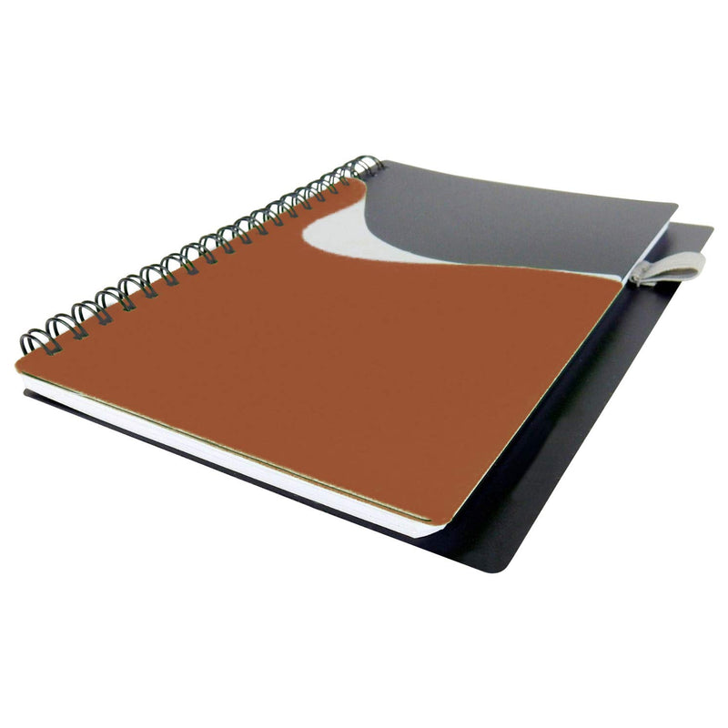 Spiral Notebook With Slip Pocket Cover