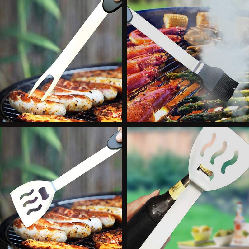 Alpha Outpost Outdoor BBQ Grill Tool Set