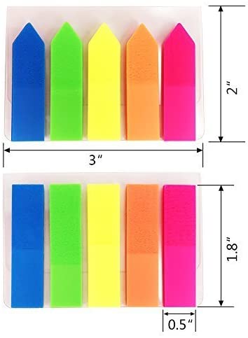 Multi Colored Small Sticky Tabs
