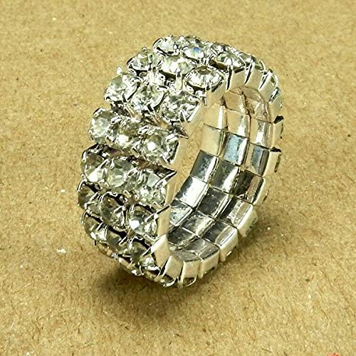 Round Stretch Ring (Silver)