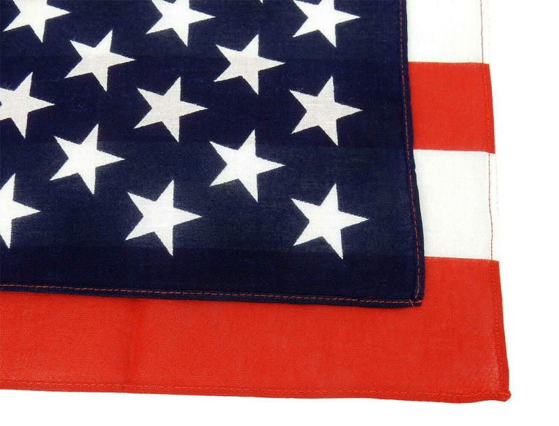 American Flag 22" x 22" Bandanas