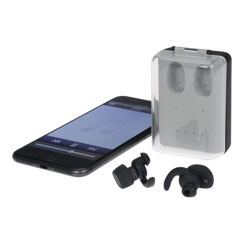 AirTraxx Quality Bluetooth Earbuds with Charging Station
