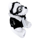 Plush White Aviator Bear