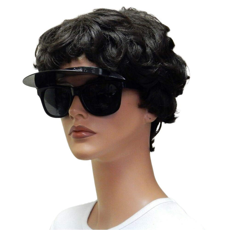 Sports Sunglasses with Foldable Visor