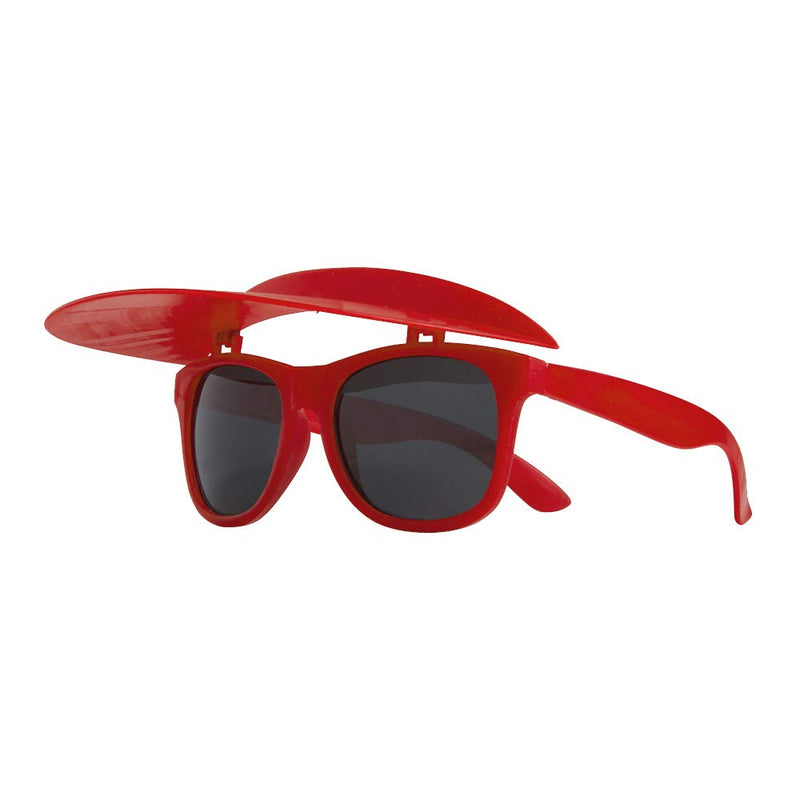 Sports Sunglasses with Foldable Visor