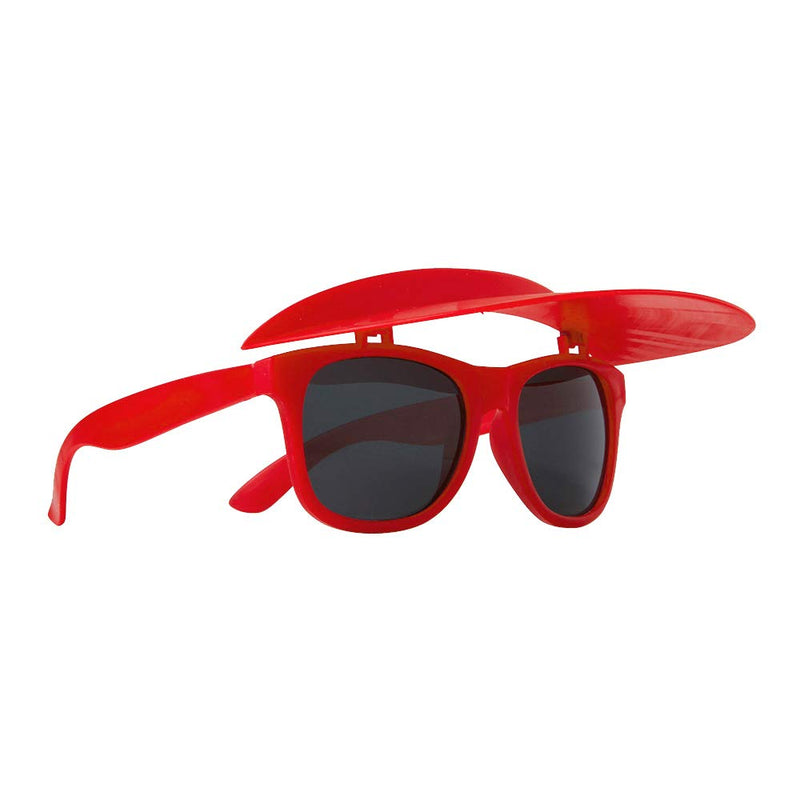 Sports Sunglasses with Foldable Visor