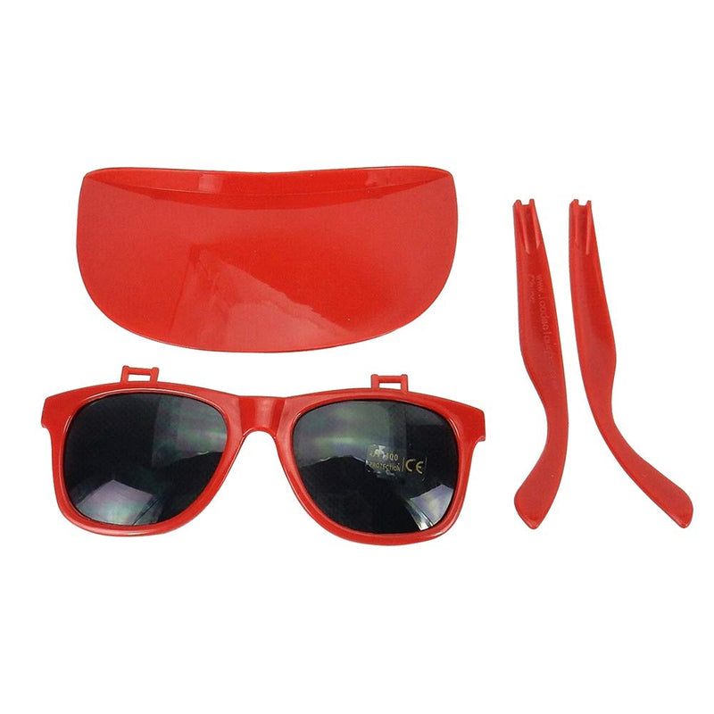 Sports Sunglasses with Foldable Visor