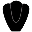 Branded Wheat Links Chain With Toggle Clasp