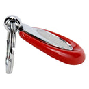 Acrylic Key Fob Keychain with Stainless Steel Key Ring
