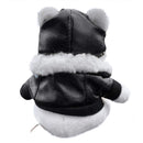 Plush White Aviator Bear
