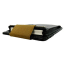 Black Leather Business Card Holder/Dispenser