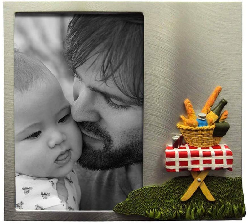 3D Decorative Picnic Art Attractive Aluminum Photo Frame