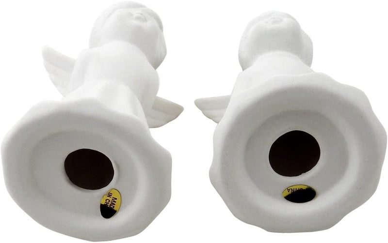 Pair of Kissing Angels Figurines