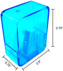 Plastic Transparent Pencil Sharpener Pocket Size