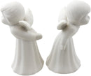 Pair of Kissing Angels Figurines