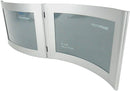Silver Tone Dual Photo Frame