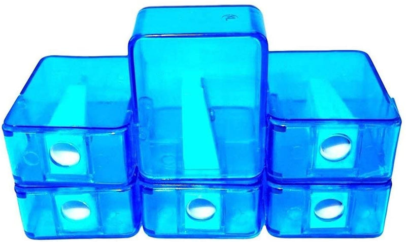 Plastic Transparent Pencil Sharpener Pocket Size