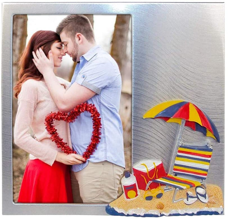 Beach Theme 3D Desktop Photo Frame