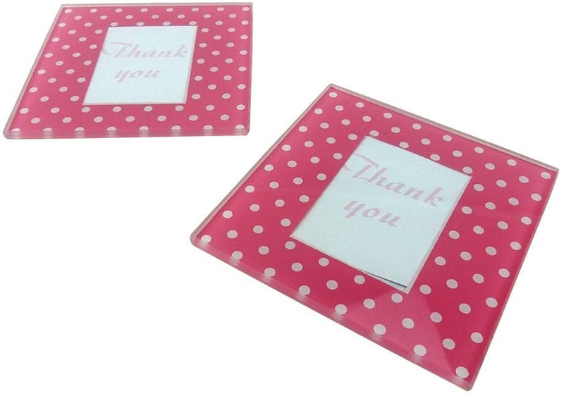 Acrylic Glass Picture Frame Coasters for Drinks