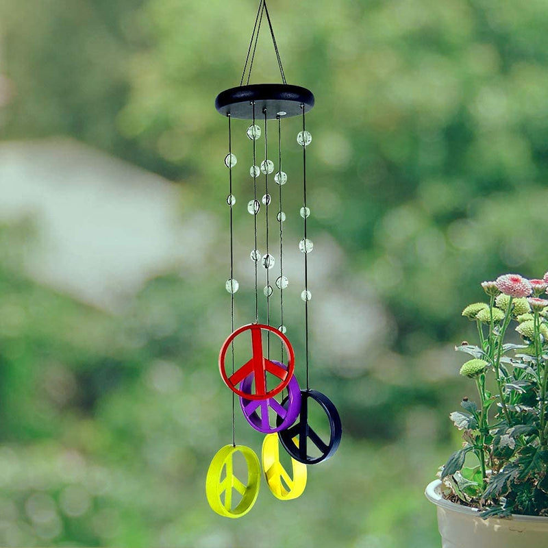 Peace Sign Wind Chimes