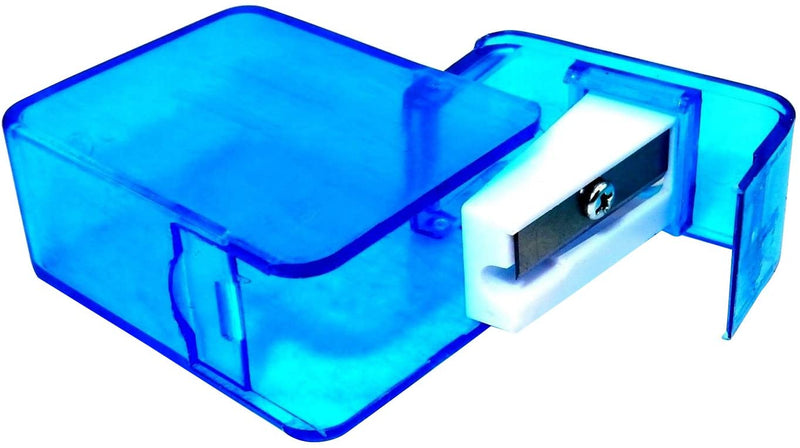 Plastic Transparent Pencil Sharpener Pocket Size