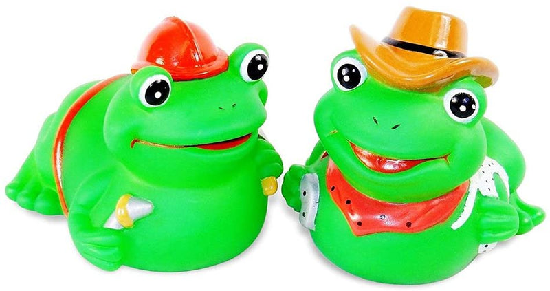 Pair of Frogs Squeaky Squeeze Toys