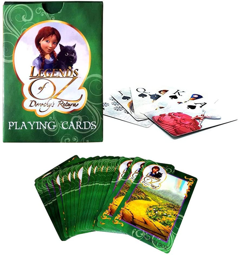 Legends of Oz Movie Characters - 52 Card Poker Deck with Jokers