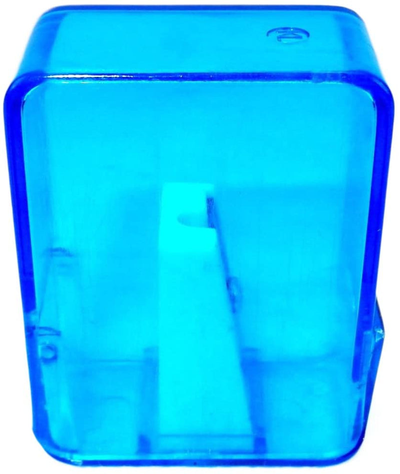 Plastic Transparent Pencil Sharpener Pocket Size