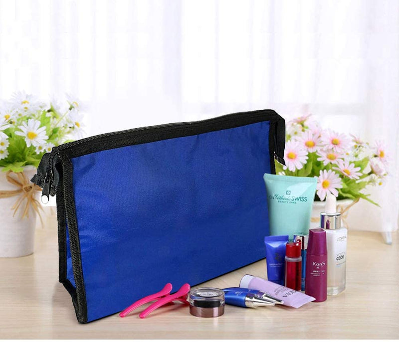 Blue Nylon Storage Pouch