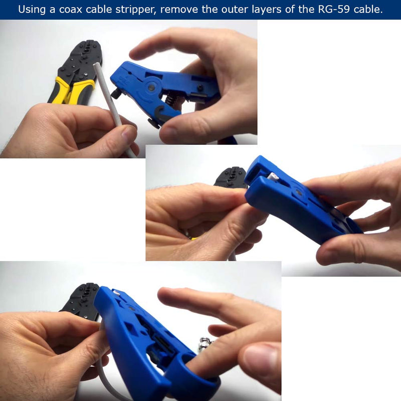 Cable Stripping & Cutting Tool