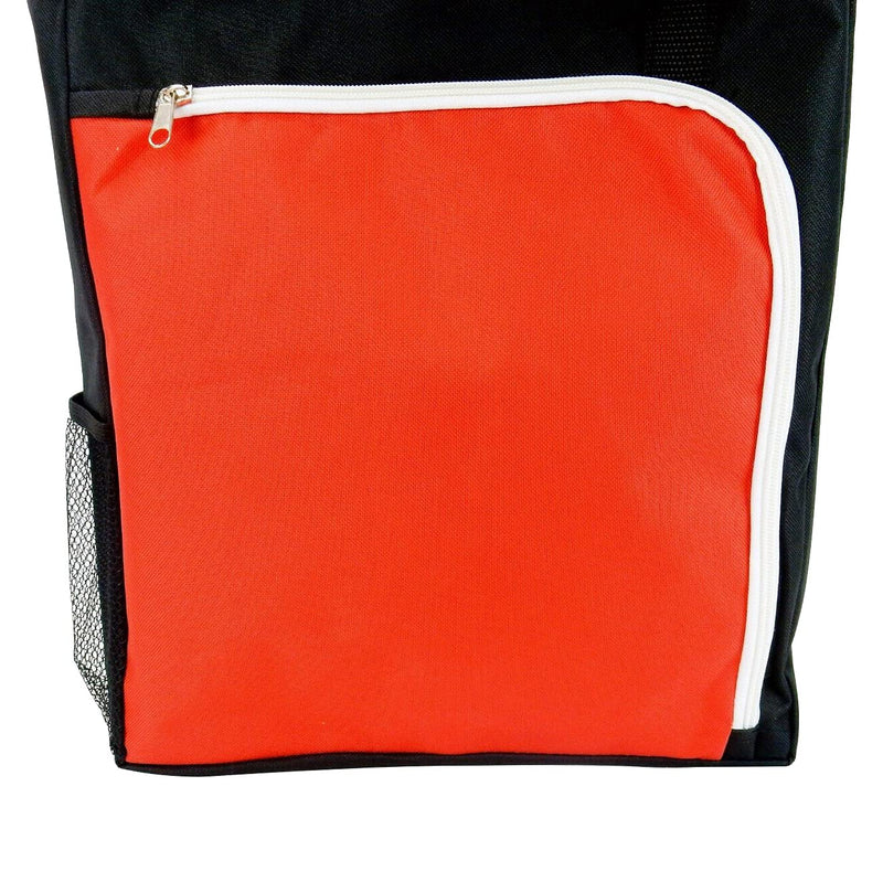 Tote Bag with Zippered Front Pocket